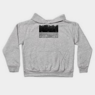 Hazel Grove Chancellorsville  Black and White Kids Hoodie